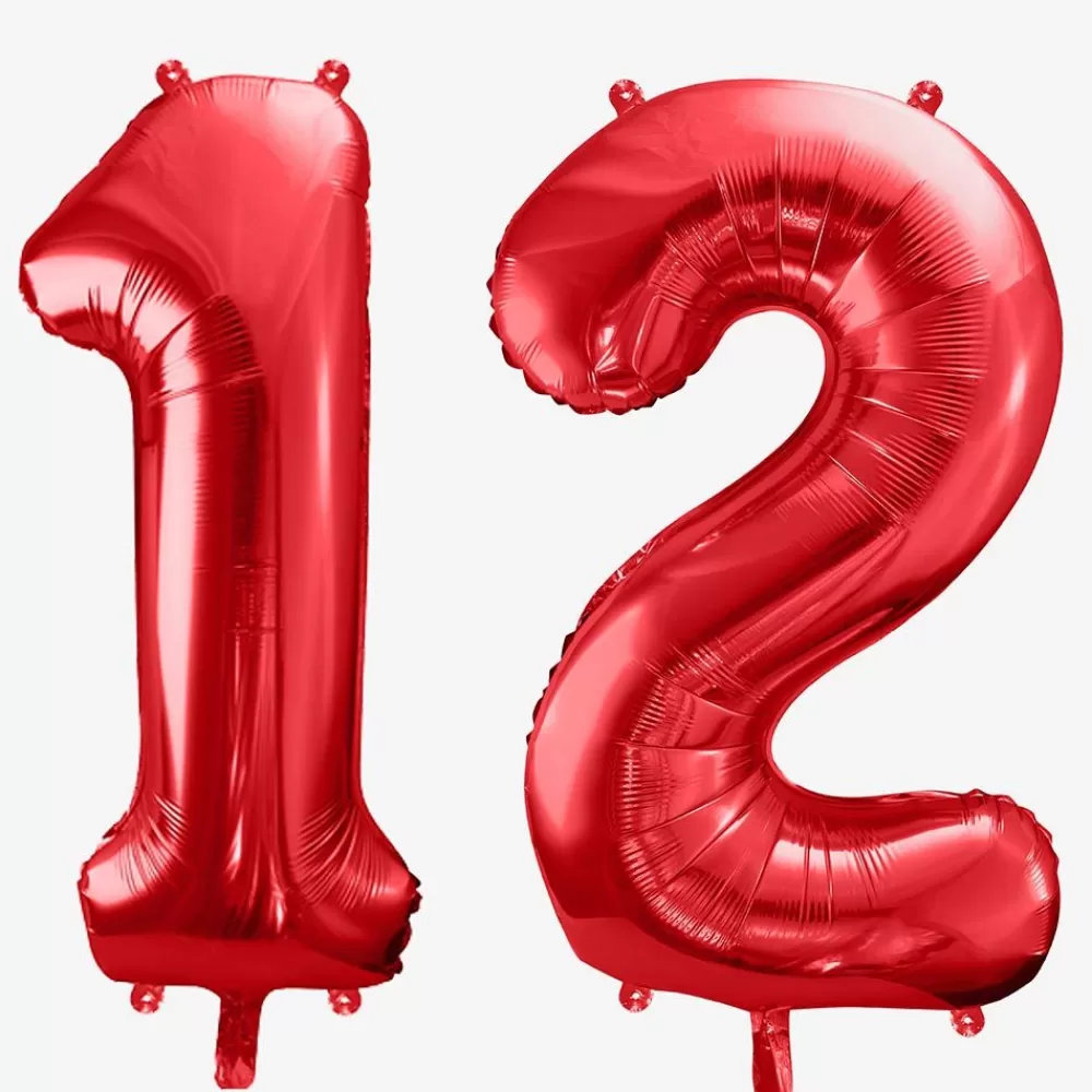 Outlet Giant Helium Balloon - Giant Red Number Balloon Number Balloons