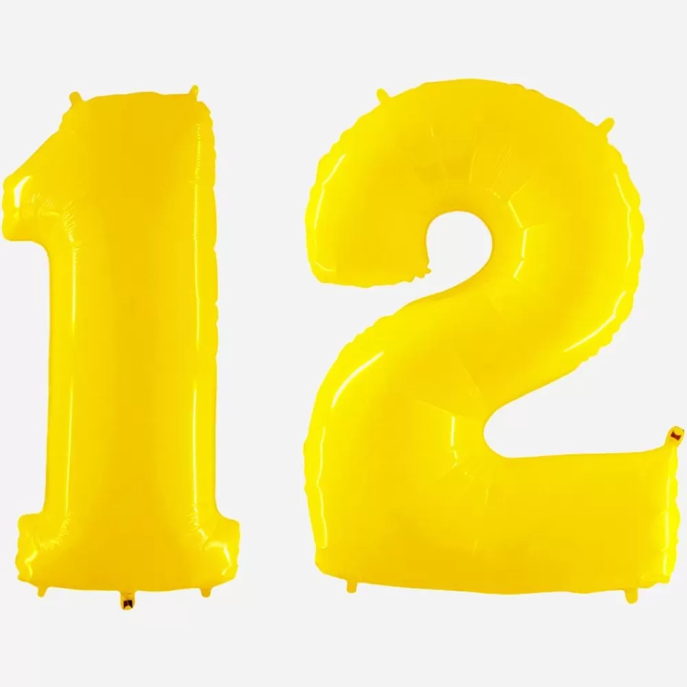 Sale Giant Helium Balloon - Giant Yellow Number Balloon Number Balloons