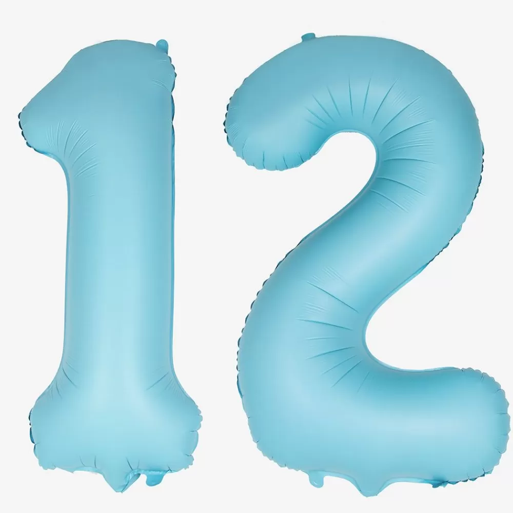 Flash Sale Giant Helium Balloon - Light Blue Number Balloon Number Balloons