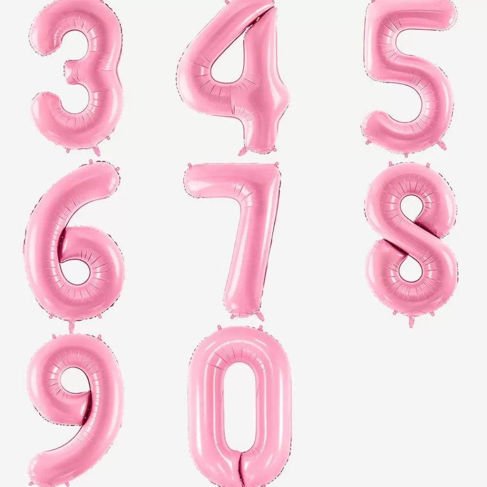 Outlet Giant Helium Balloon - Pink Number Balloon Number Balloons