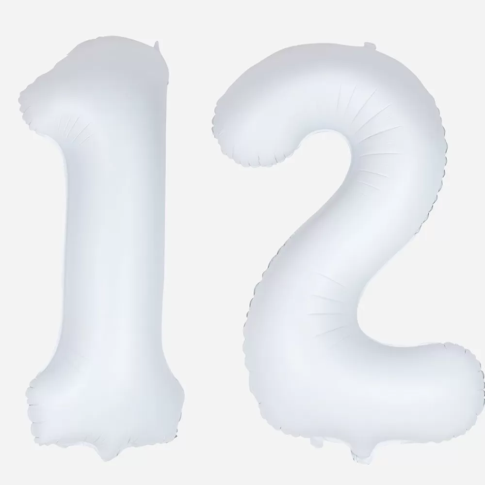 Best Sale Giant Helium Balloon - White Number Balloon Number Balloons