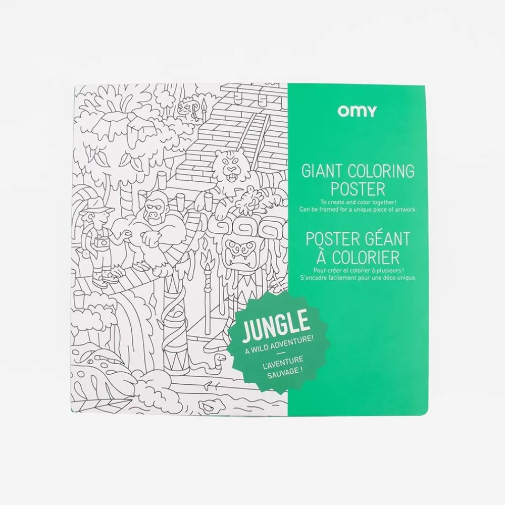 Sale Giant Jungle Poster Coloring Pages