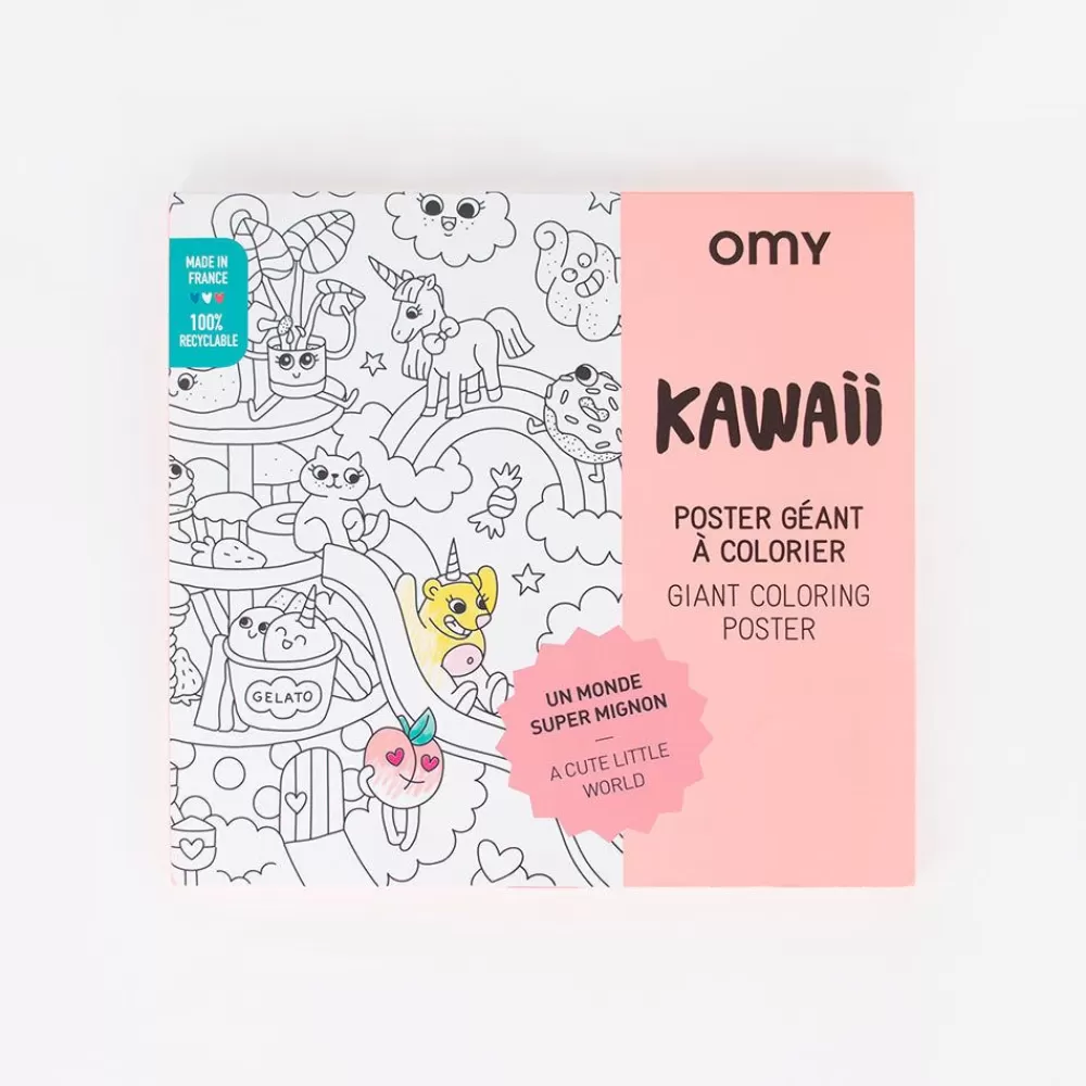 Best Sale Giant Kawai Coloring Poster Coloring Pages