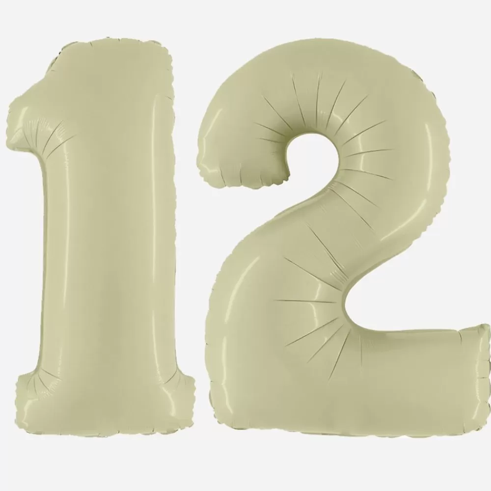 Flash Sale Giant Olive Green Number Balloon Number Balloons