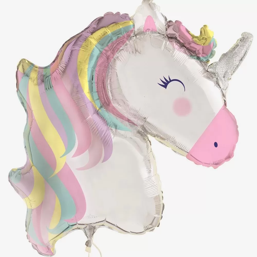 Cheap Giant Pastel Unicorn Balloon Shaped Helium Balloons