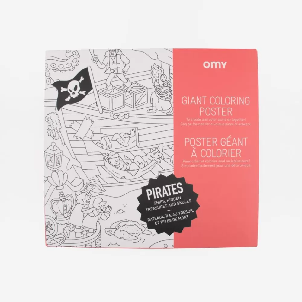 New Giant Pirates Poster Coloring Pages