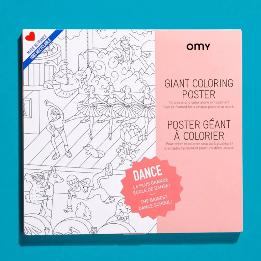 Hot Giant Poster Dance Coloring Pages