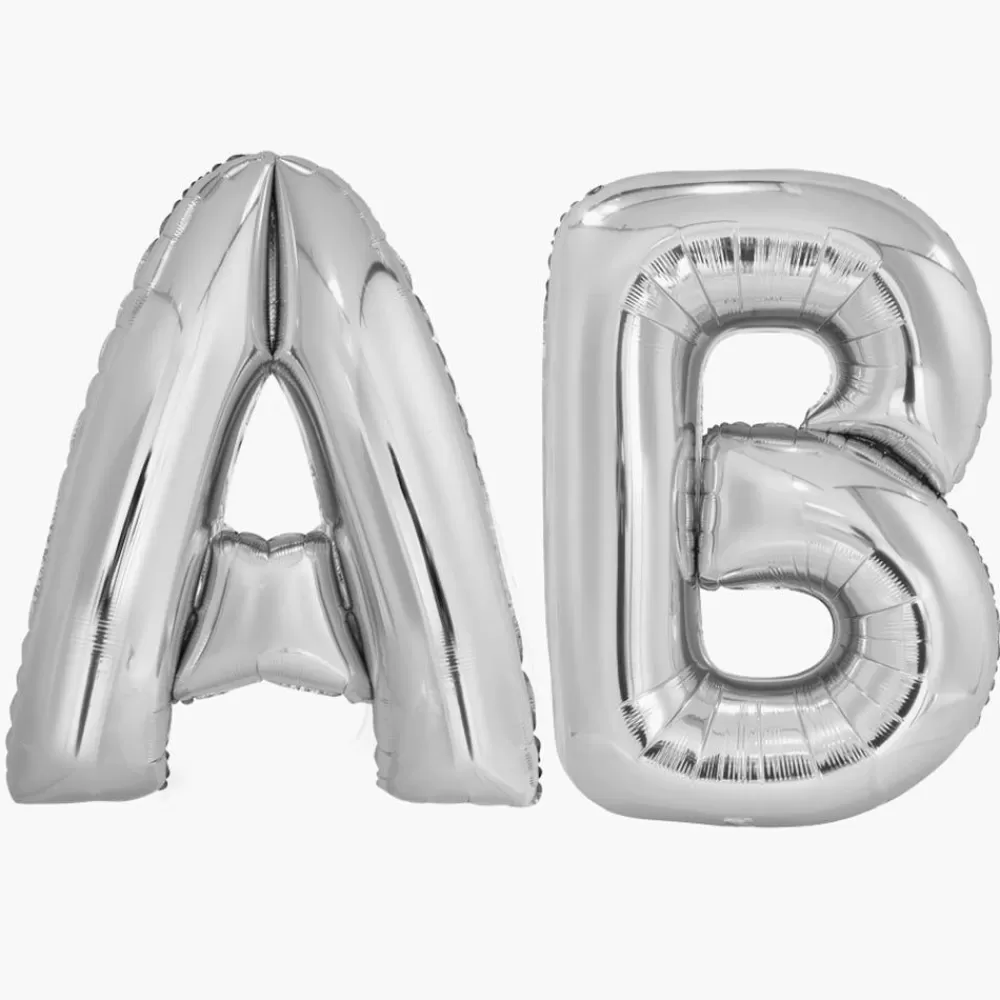 Clearance Giant Silver Letter Balloon Letter Balloons