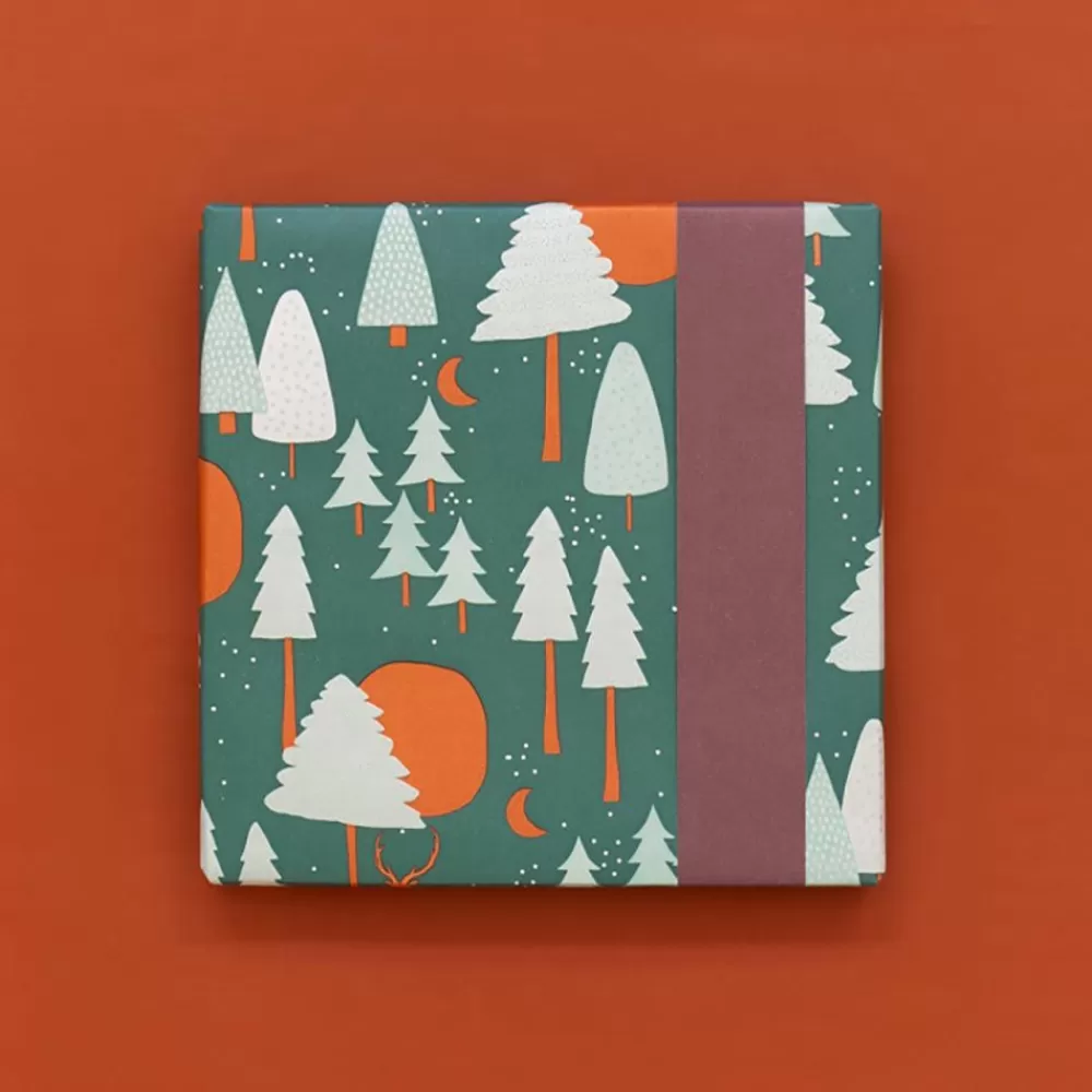 Best Sale Gift Paper: 1 Forest Roll Gift Wrap