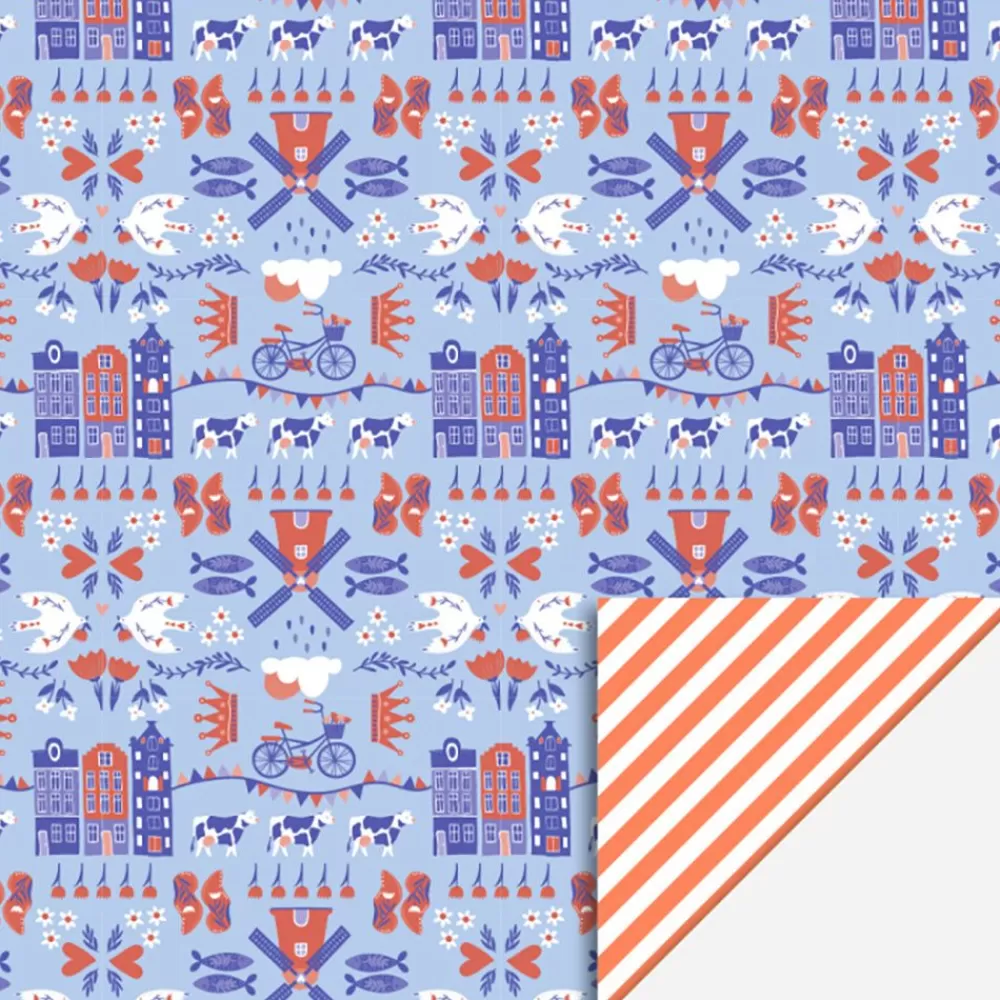 New Gift Paper: 1 Holland Roll Gift Wrap