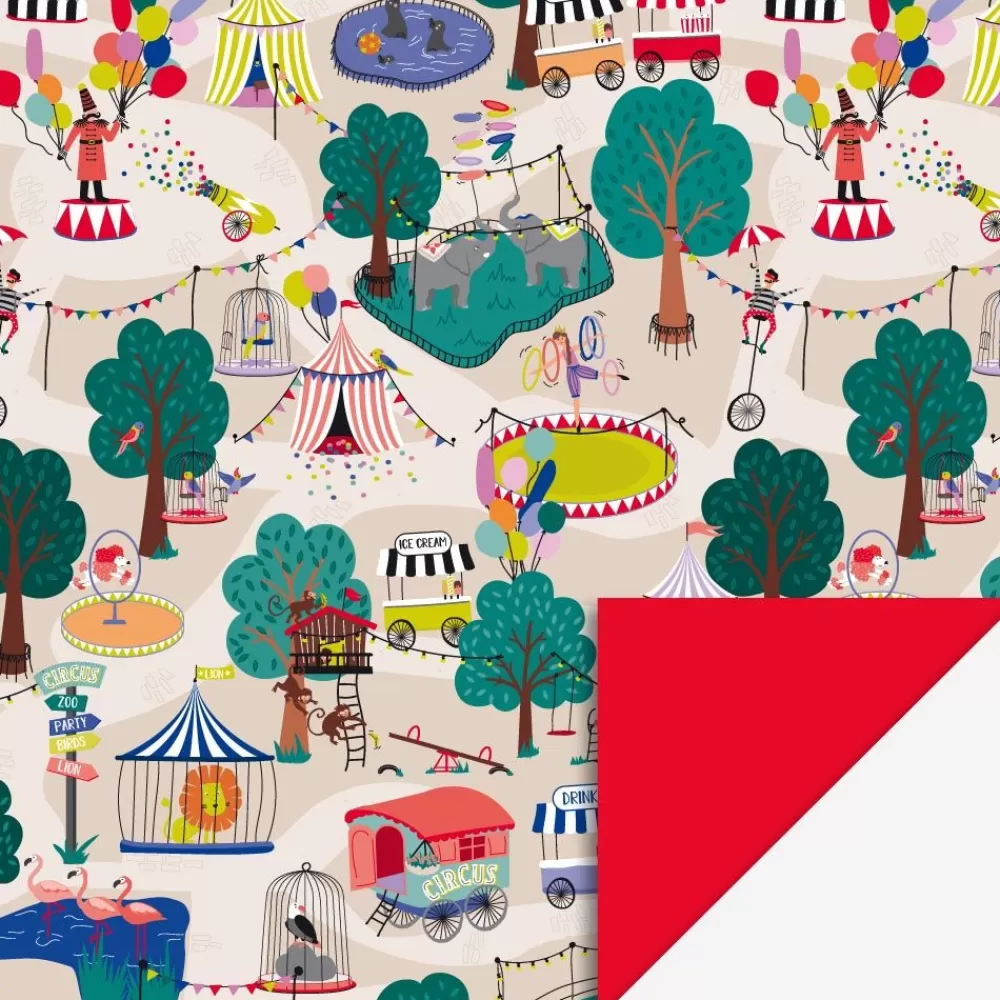 Shop Gift Wrap: 1 Circus Roll Gift Wrap