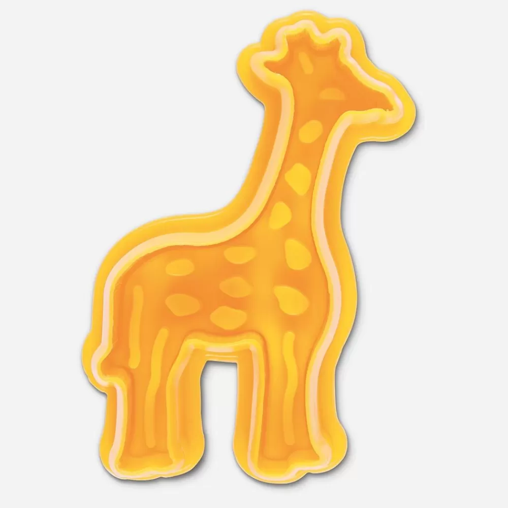 Outlet Giraffe Cookie Cutter With Pusher Piece Holders And Cutters