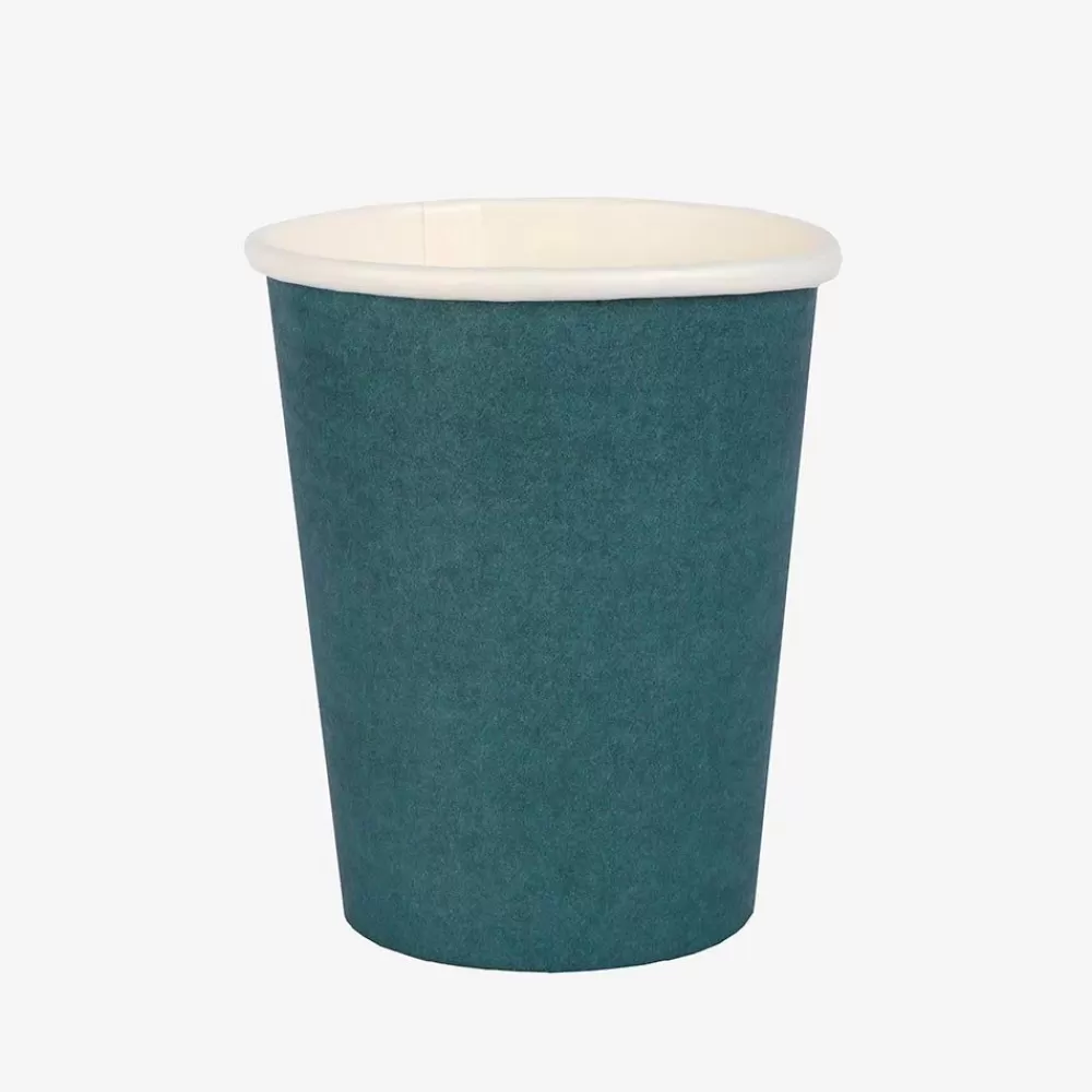 Best Gobelet Carton : 10 Gobelets Bleu Canard Cups