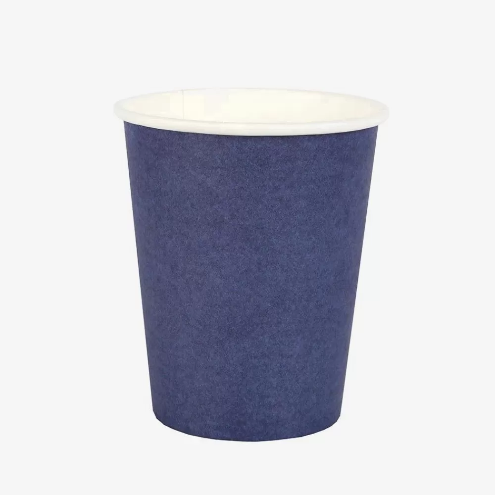 Shop Gobelet Carton : 10 Gobelets Bleus Cups