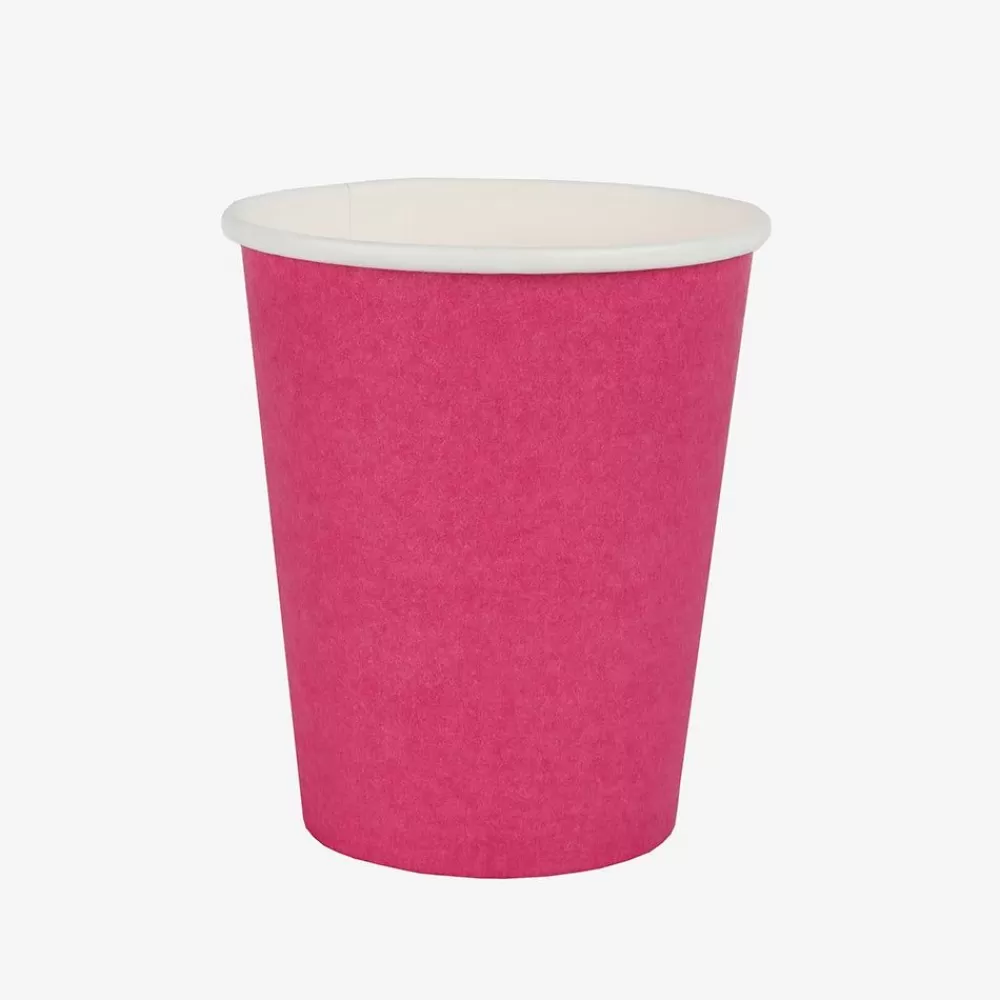 Clearance Gobelet Carton : 10 Gobelets Rose Bonbon Cups