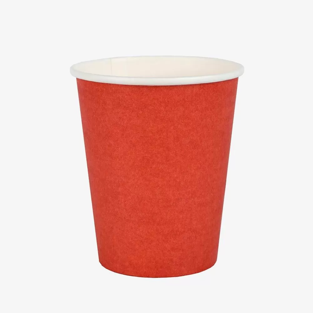 Clearance Gobelet Carton : 10 Gobelets Terracotta Cups