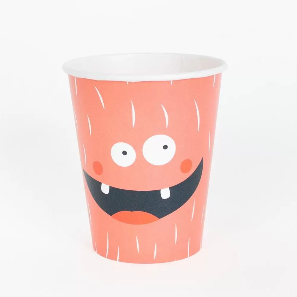 Sale Gobelet Carton : 6 Gobelets Monstres Cups