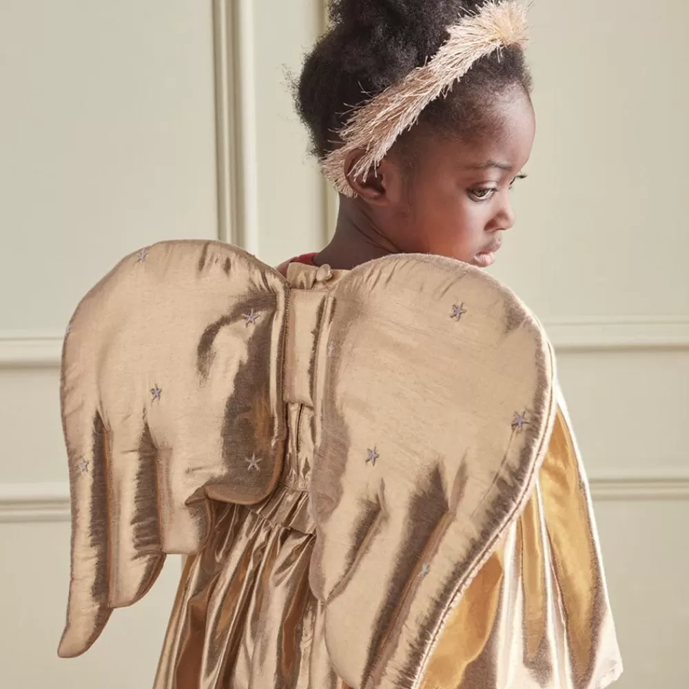 Sale Golden Angel Wings And Headband Costumes