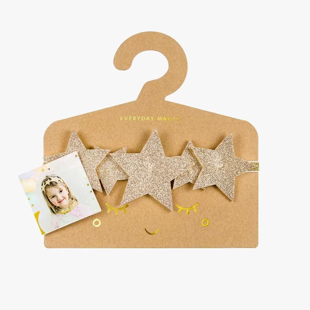 Store Golden Stars Headband Photobooth