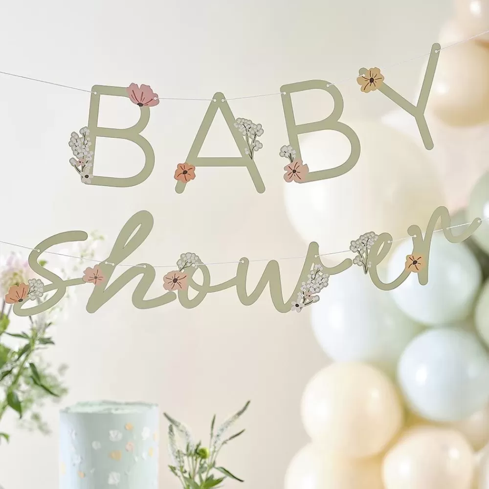 Store Guirlande Florale Baby Shower Garlands