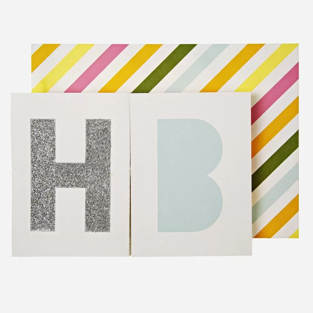 Best Sale Happy Birthday Accordion Card Greeting Cards