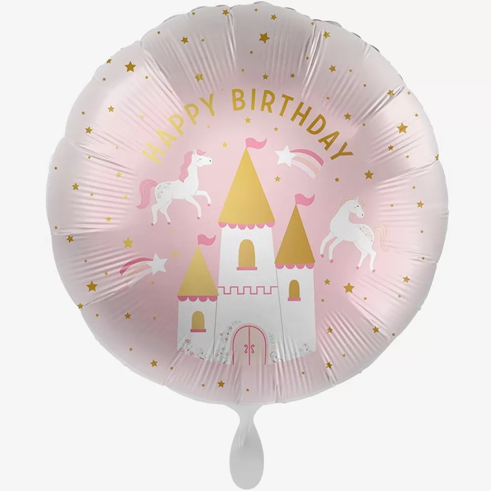 Shop Happy Birthday Princess Balloon Shaped Helium Balloons