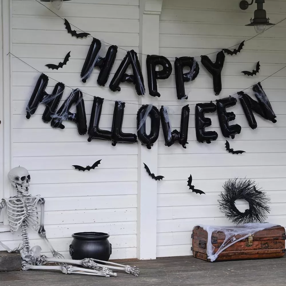 Discount Happy Halloween Balloon Garland Letter Balloons