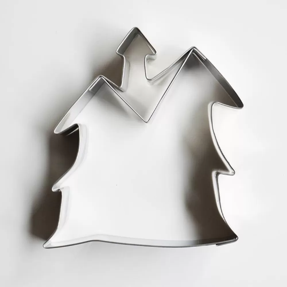 Fashion Haunted Castle Cookie Cutter Piece Holders And Cutters