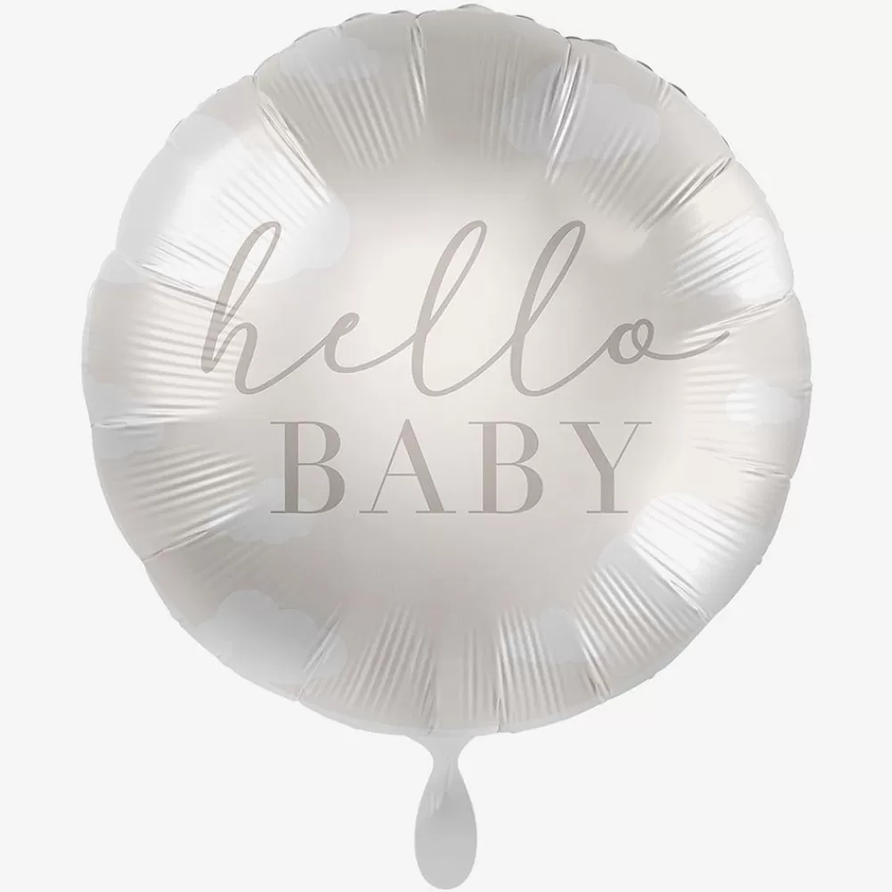 Outlet Hello Baby Clouds Balloon Shaped Helium Balloons