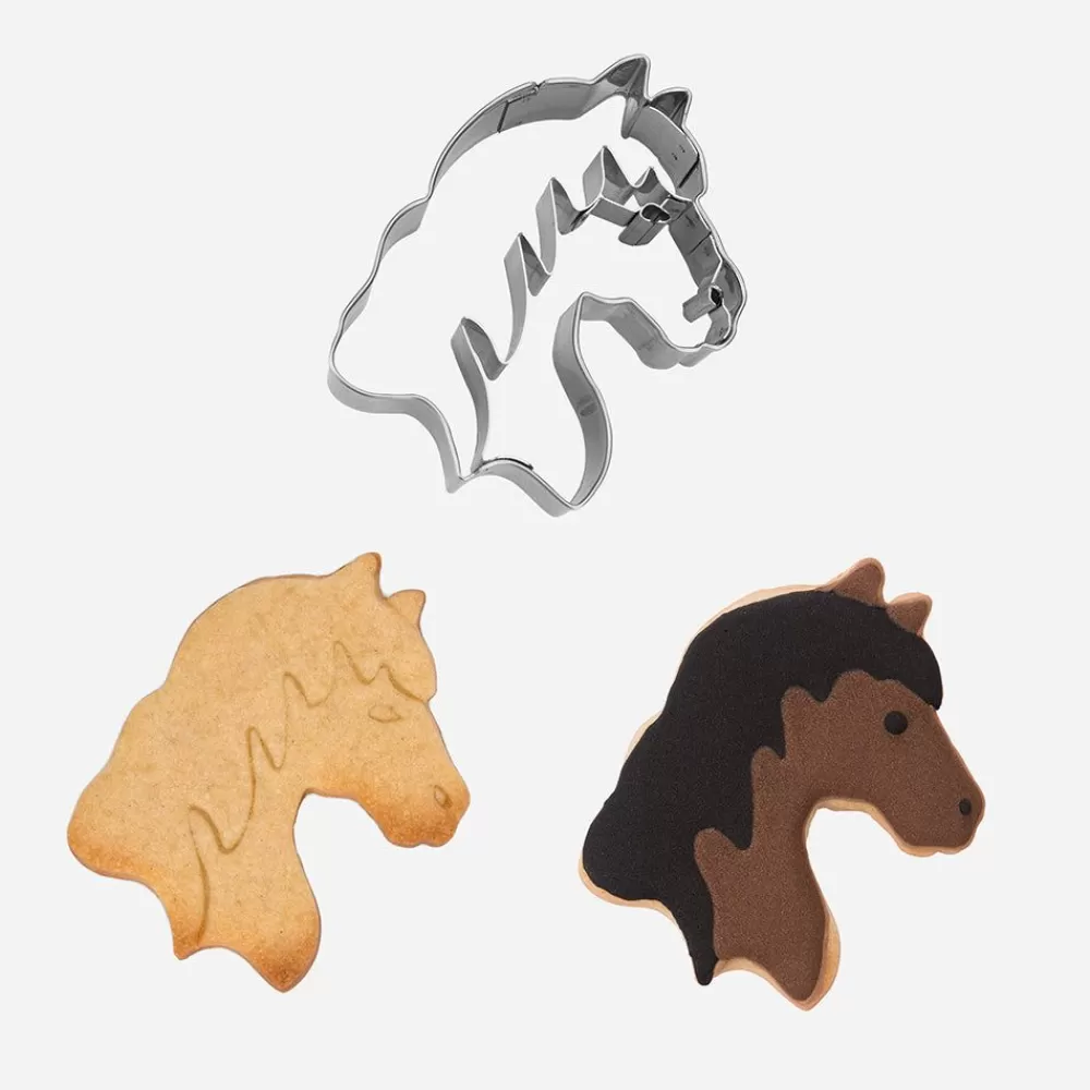 New Horse Head Cookie Cutter Piece Holders And Cutters