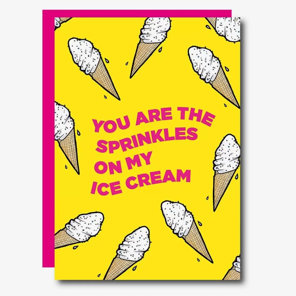 Store Ice Cream Greeting Card Greeting Cards