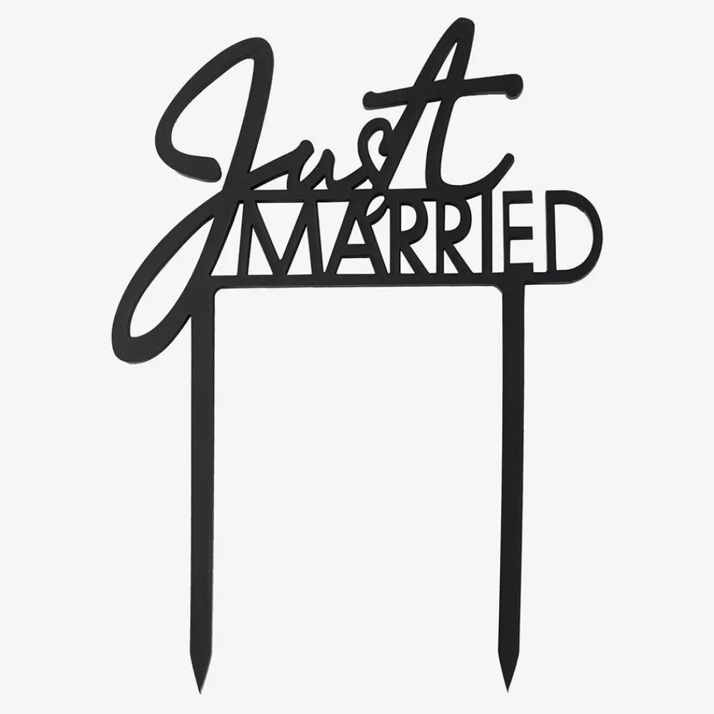 Store Just Married Cake Topper Cake Toppers