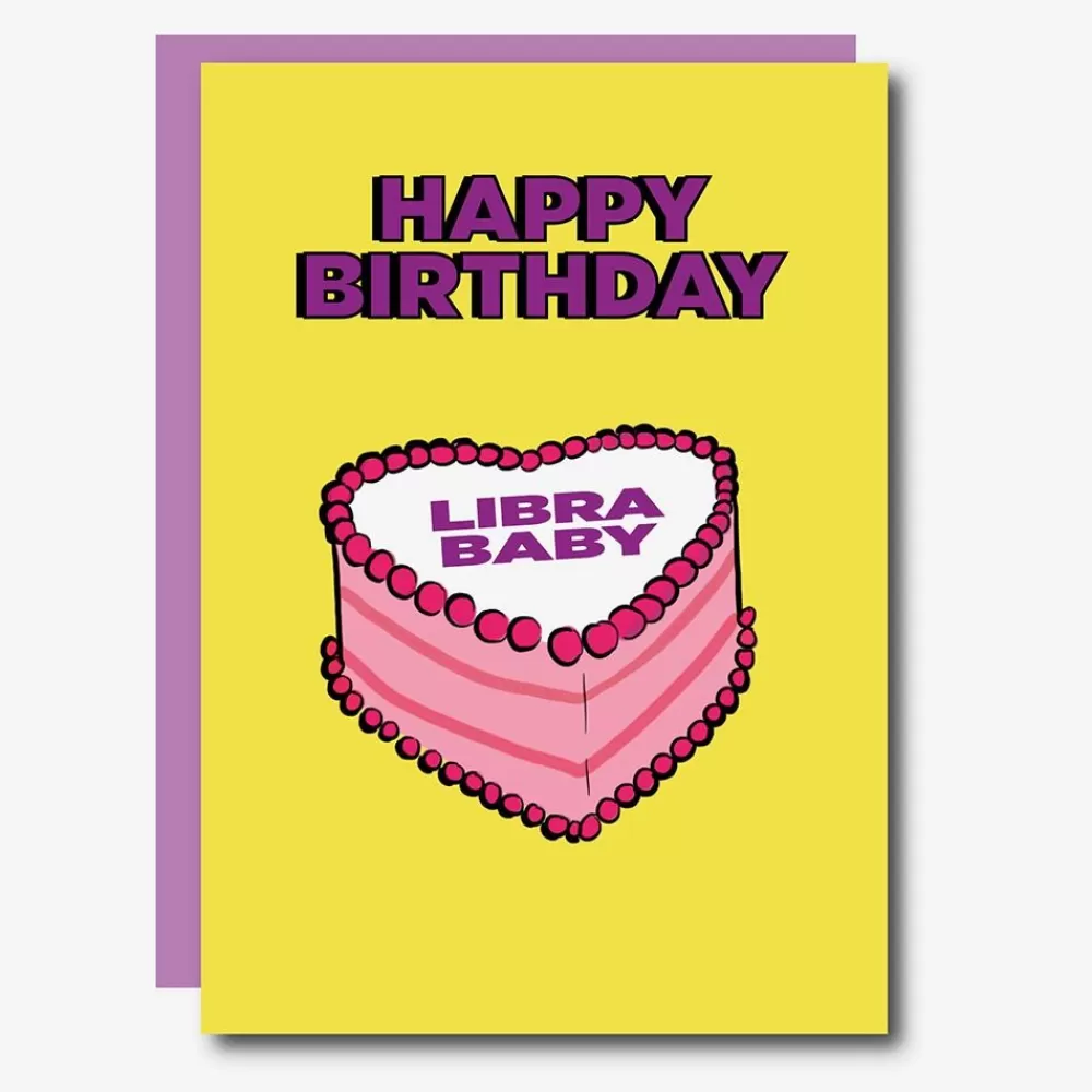 New Libra Birthday Card Greeting Cards