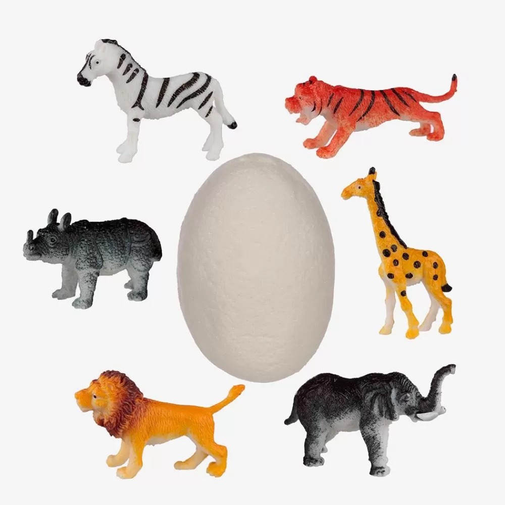 Hot Magic Egg Savannah Animals Small Toys