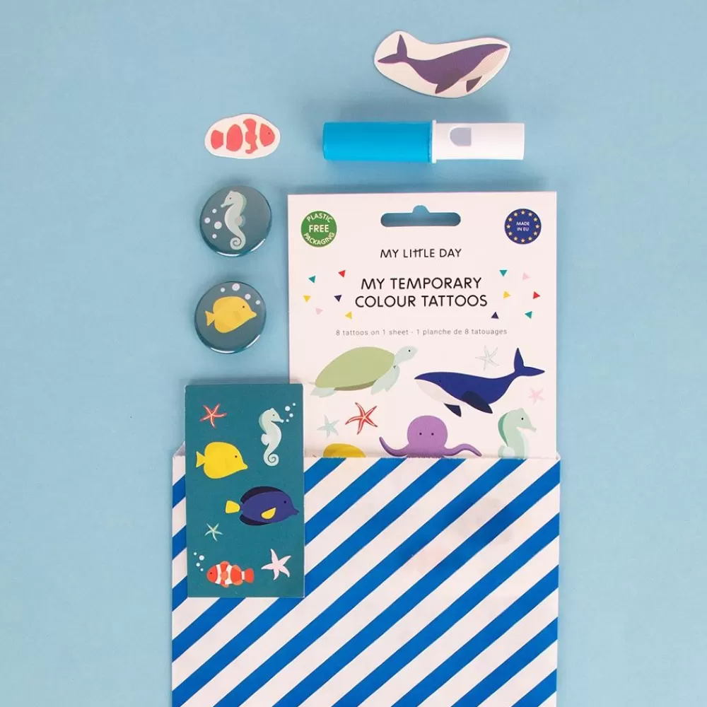 Shop Marine Animals Birthday Pouch Kit Birthday Kits