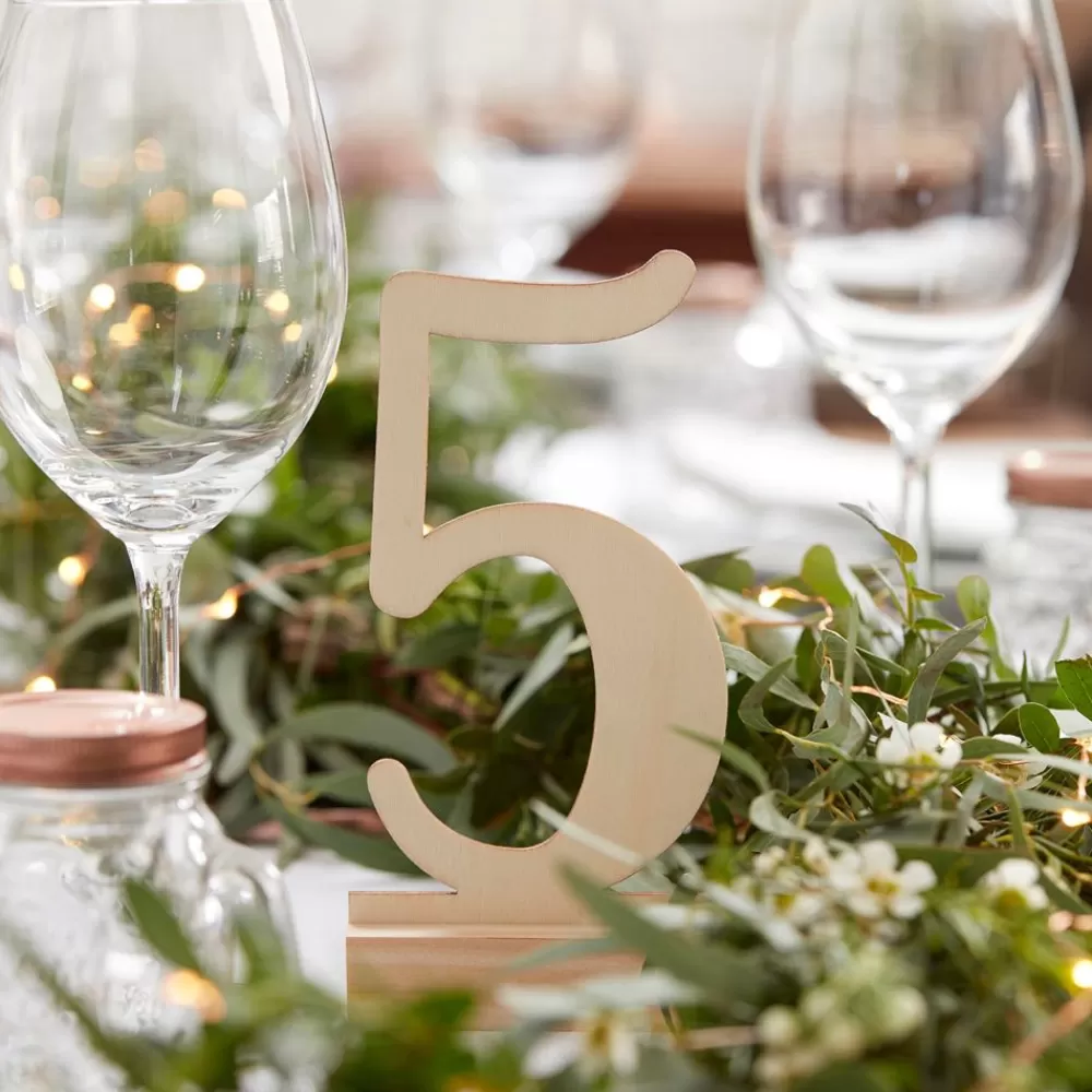 Cheap Marriage - Table Numbers (1-12) Dishes & Centerpieces