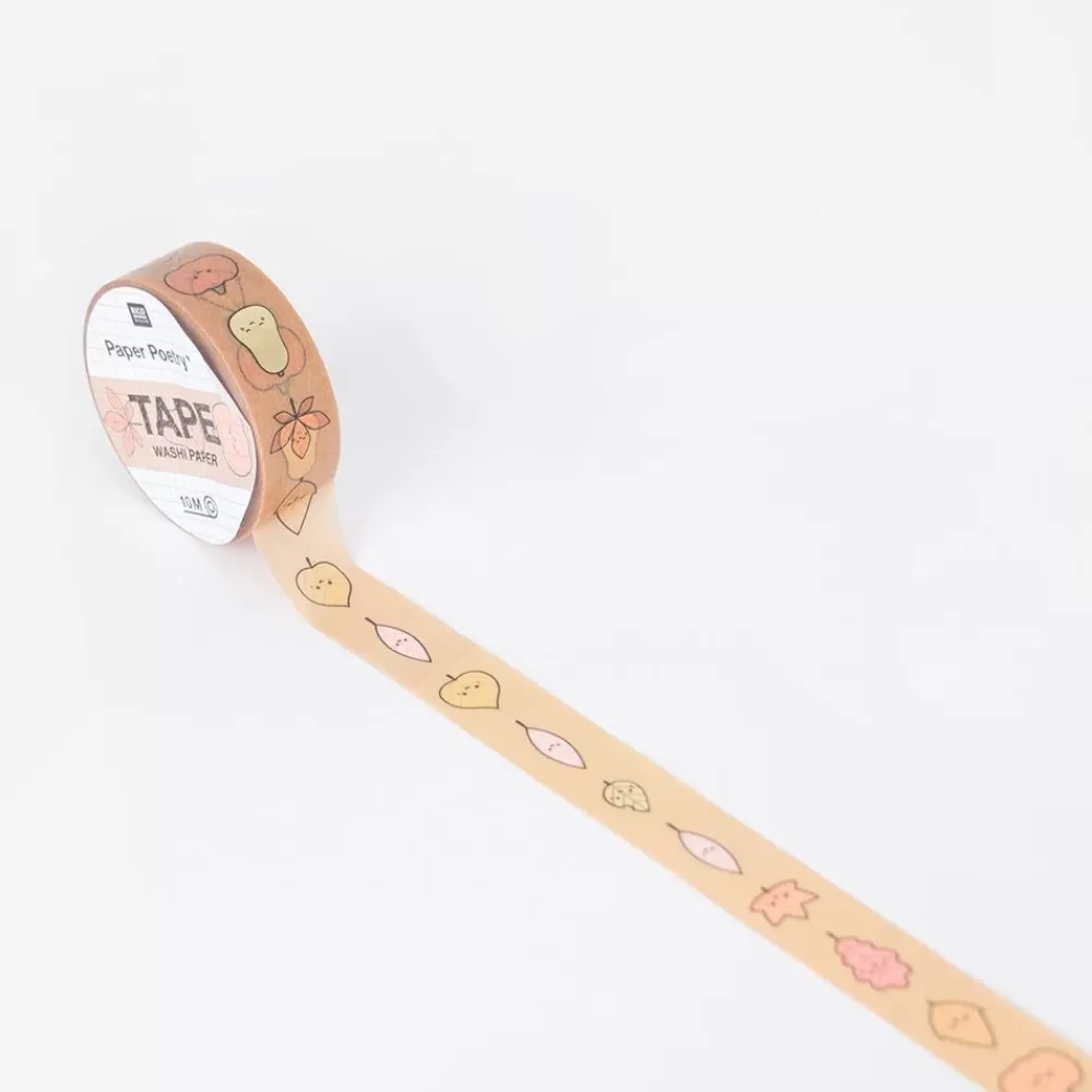 Best Masking Tape Kawaii Autumn Leaf Masking Tape