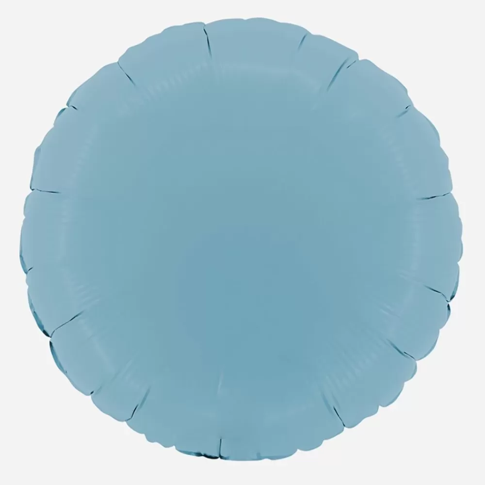 Shop Matte Blue Pellet Balloon Shaped Helium Balloons