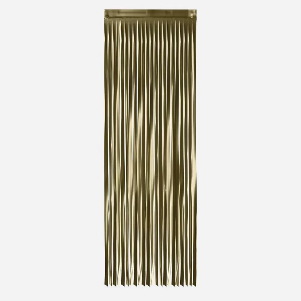 Hot Matte Lame Curtain - Bronze Wall Decorations