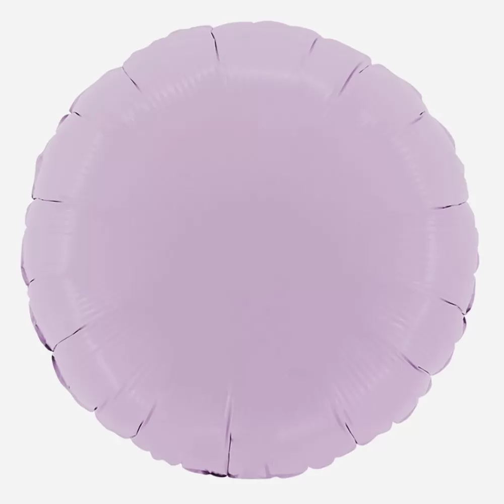 Best Matte Lilac Pastille Balloon Shaped Helium Balloons