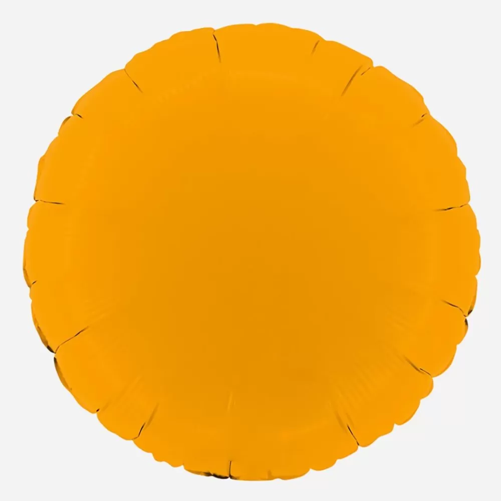 Fashion Matte Ocher Pellet Balloon Shaped Helium Balloons