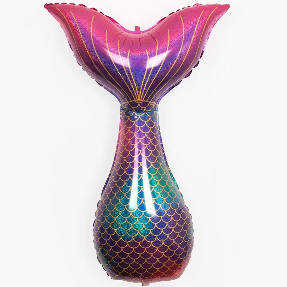 Store Mermaid Tail Balloon Shaped Helium Balloons