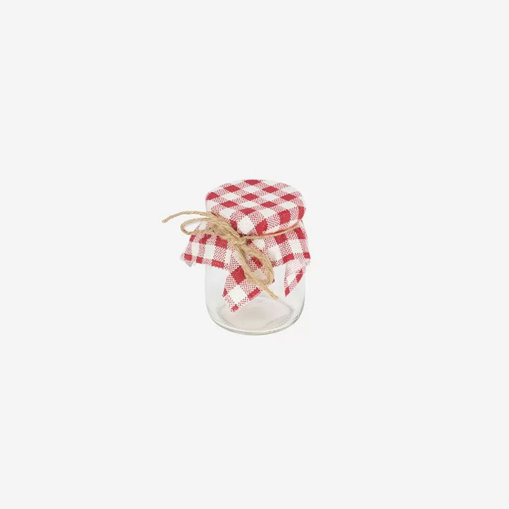 Best Mini Gingham Glass Jar Dishes & Centerpieces