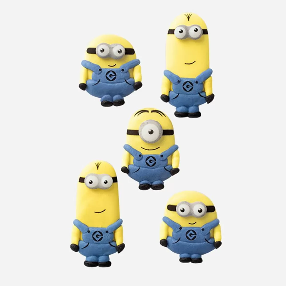 New Minions Sugar Toppers Edible Decoration