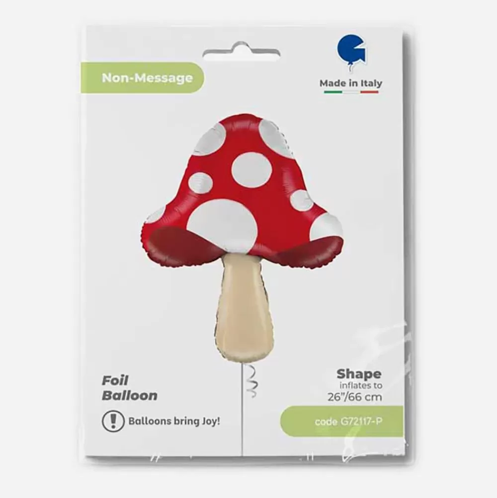 Discount Mushroom Balloon Shaped Helium Balloons