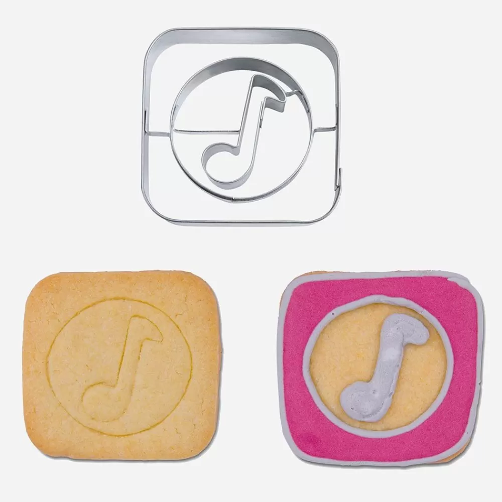 Clearance Music Icon Cookie Cutter Piece Holders And Cutters