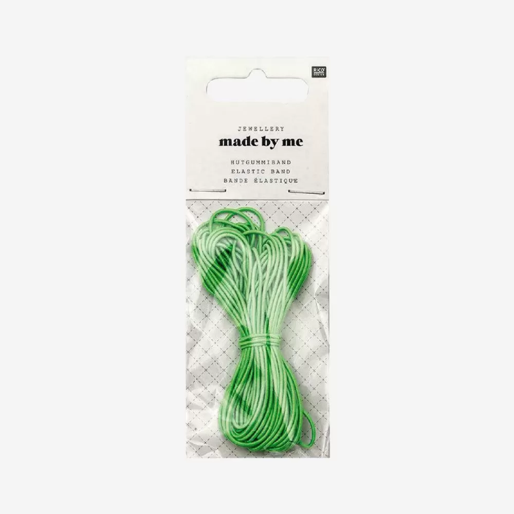 Clearance Neon Green Elastic Thread Beads