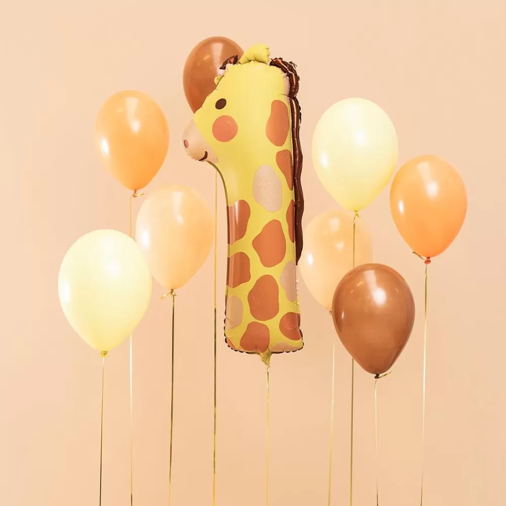 Store Number 1 Giraffe Balloon Number Balloons