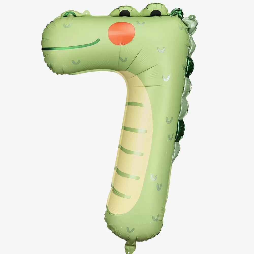 Sale Number 7 Crocodile Balloon Number Balloons