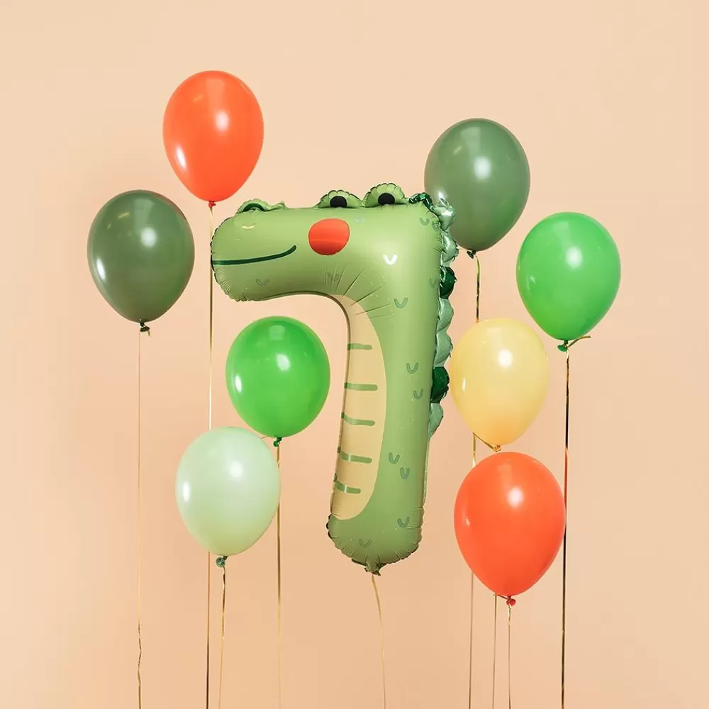 Sale Number 7 Crocodile Balloon Number Balloons